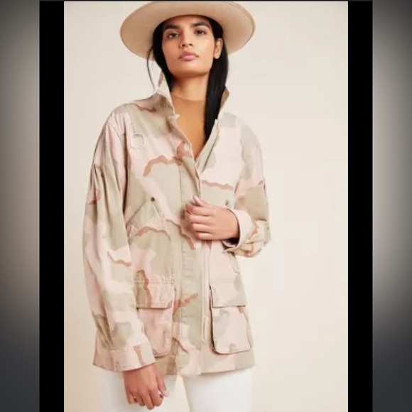 Anthropologie Jackets & Blazers - Anthropologie Lida Camouflage Lida Jacket Size XS